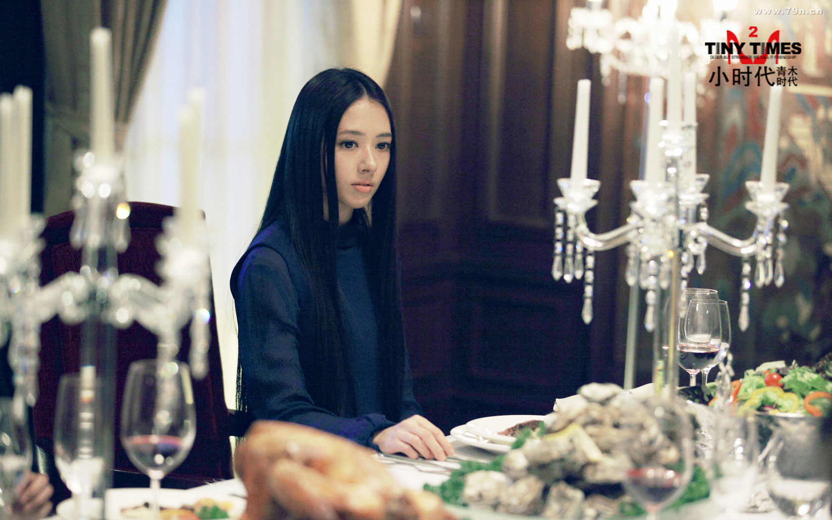 颜值高的美女明星郭碧婷桌面壁纸 小时代郭碧婷