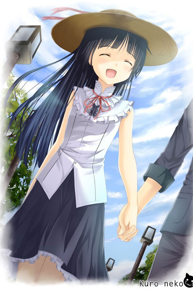 二次元动漫美少女手机壁纸
