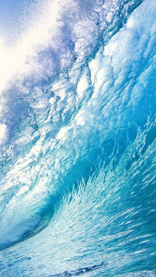 波涛汹涌的手机海浪壁纸图片