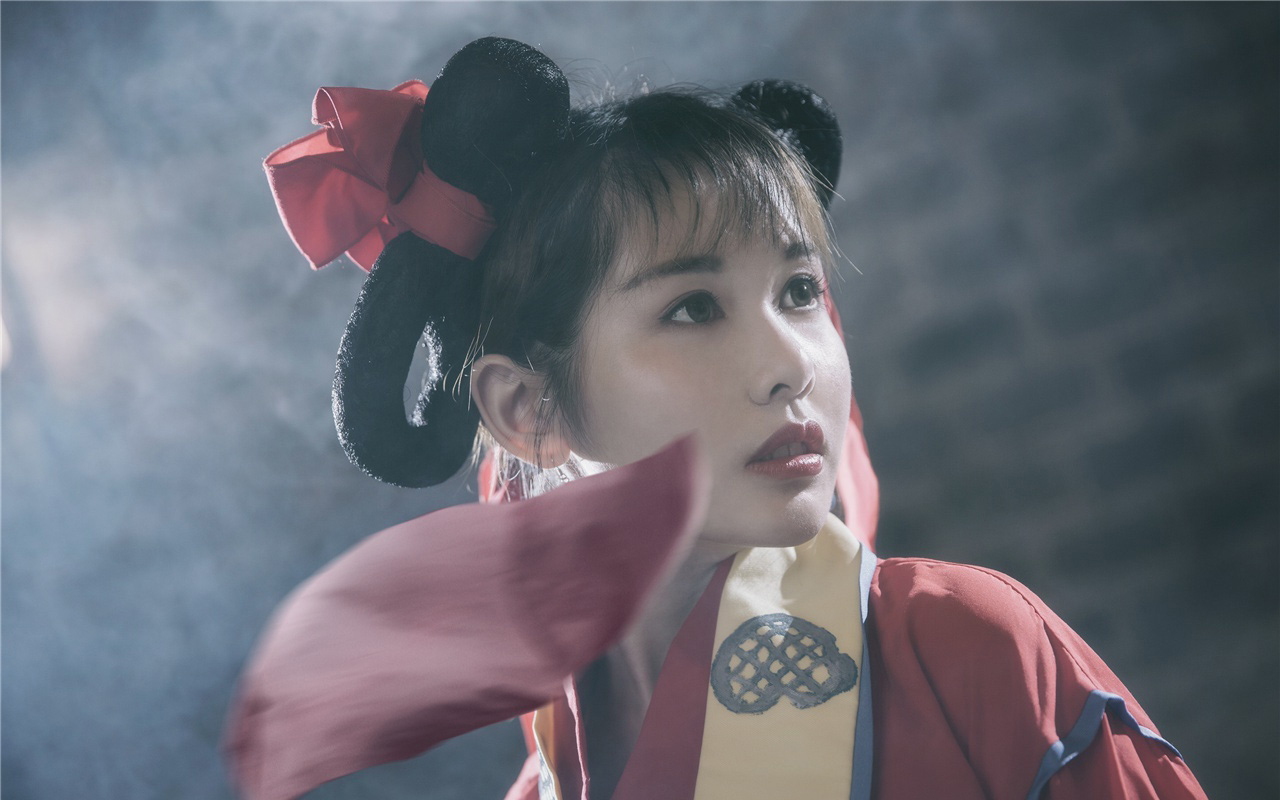 美女cosplay倚天屠龙记人物桌面壁纸图片