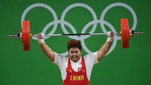 孟苏平成安徽历史上第一位奥运会举重冠军