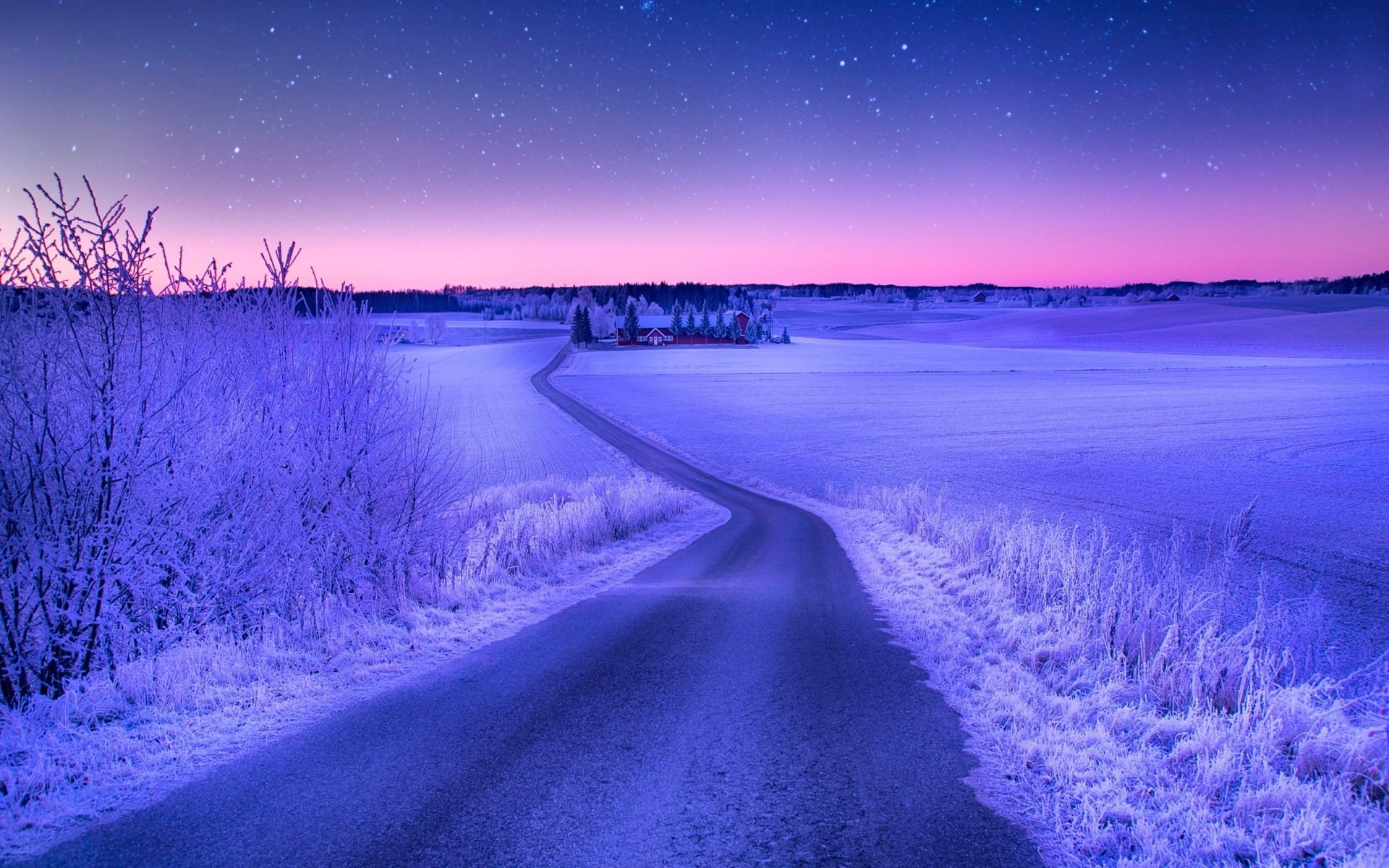 美丽的雪景千里冰封图片精选合辑