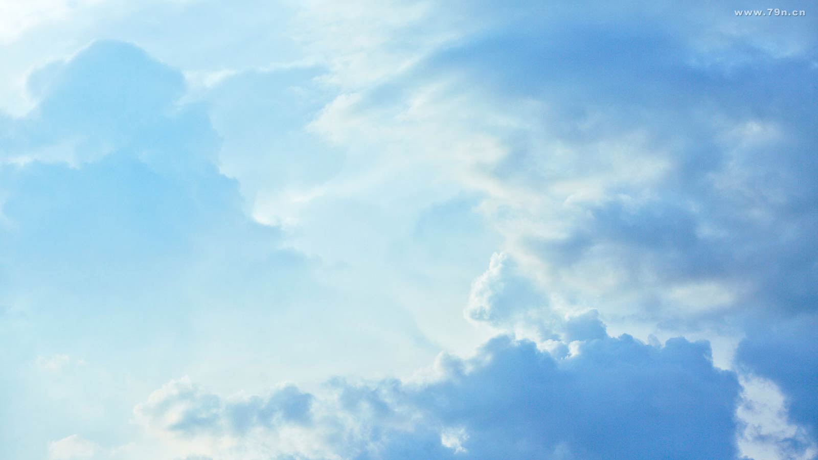 晴空万里唯美电脑风景壁纸图片