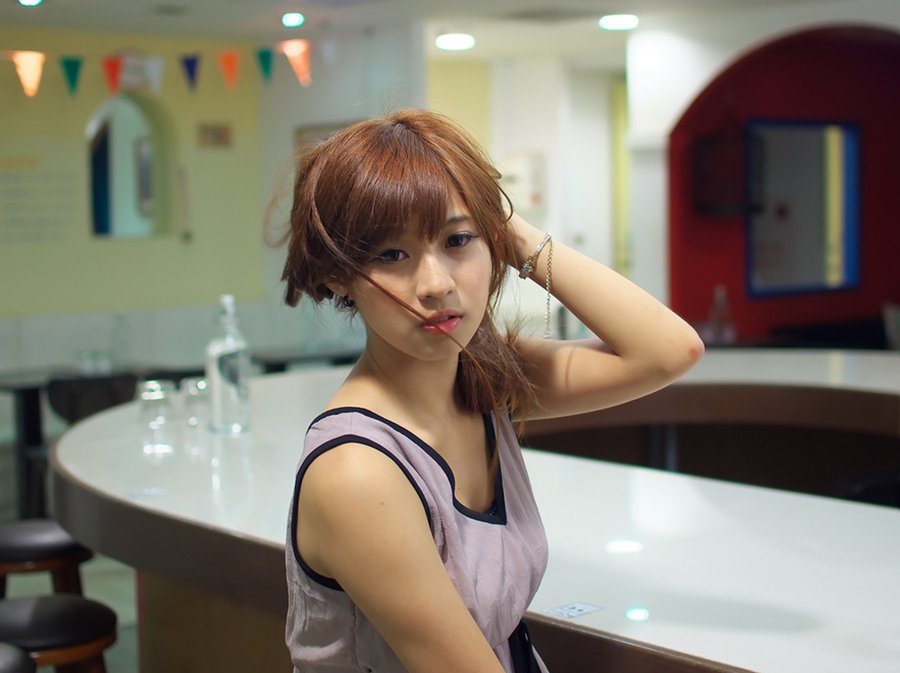 90后清纯小美女李攸生活写真