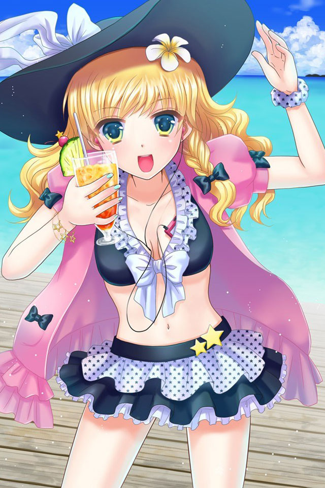二次元动漫美少女手机壁纸