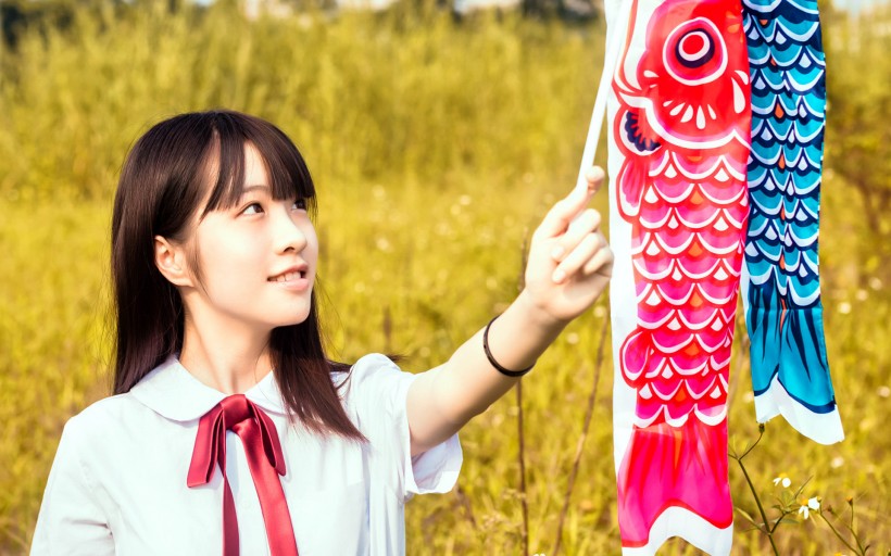 日系小清新美女高清壁纸图片