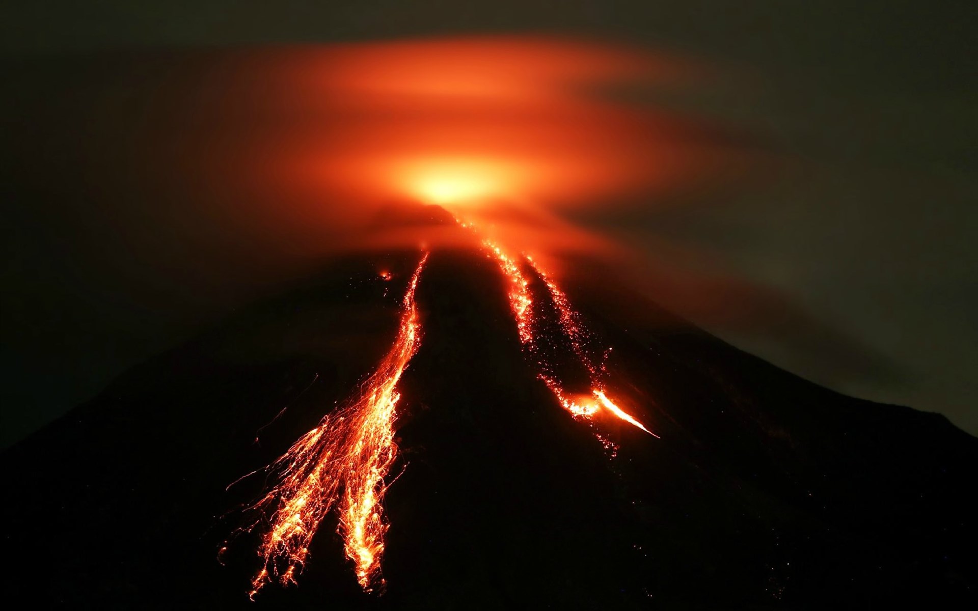 日本火山喷发精选高清图集