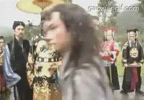 包青天穿帮镜头搞笑gif图片