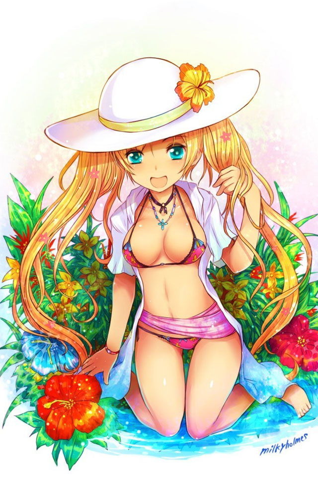 二次元动漫美少女手机壁纸