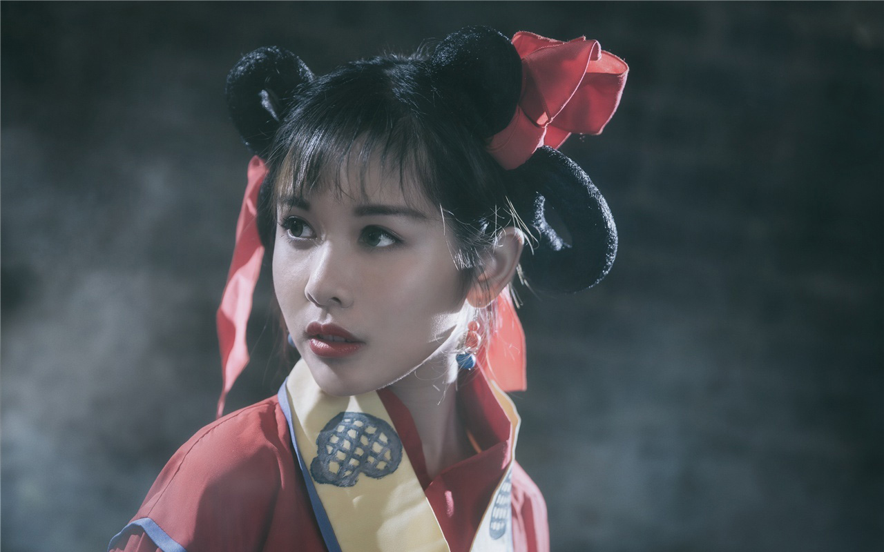美女cosplay倚天屠龙记人物桌面壁纸图片