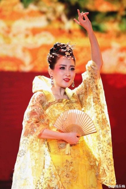 佟丽娅马苏秦岚王丽坤“春晚四美”古装发型图