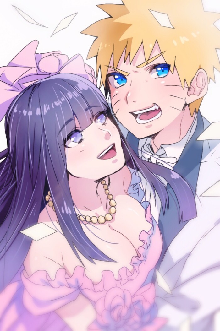 火影忍者鸣人雏田秀恩爱动漫图片大全