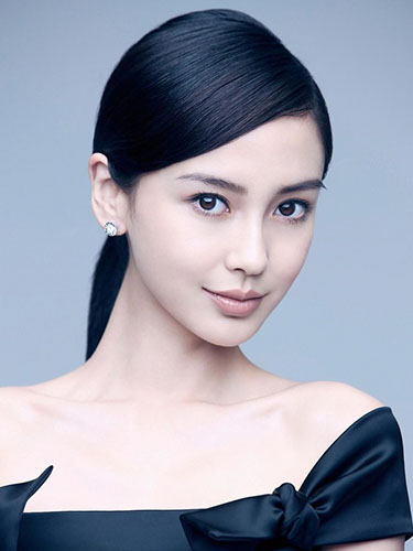 清新女神angelababy发型扎法大图