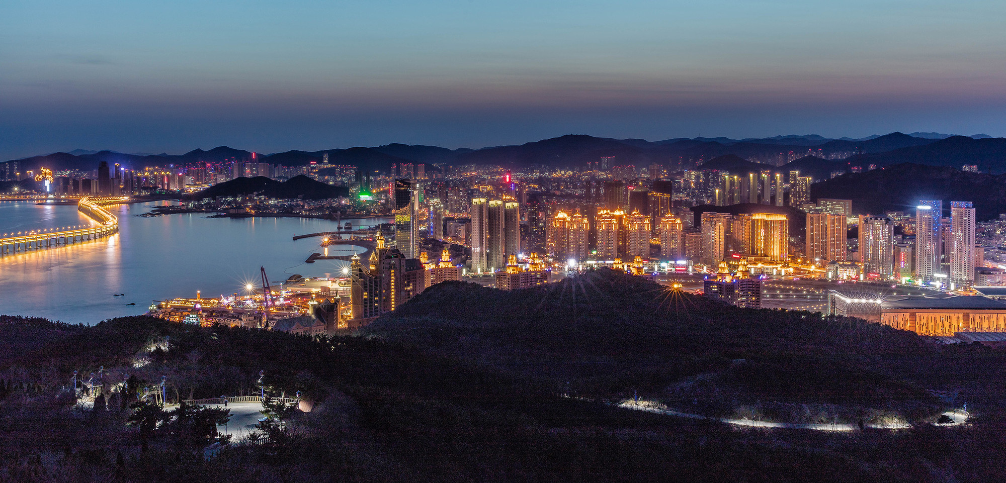城市夜景图片唯美高清大图