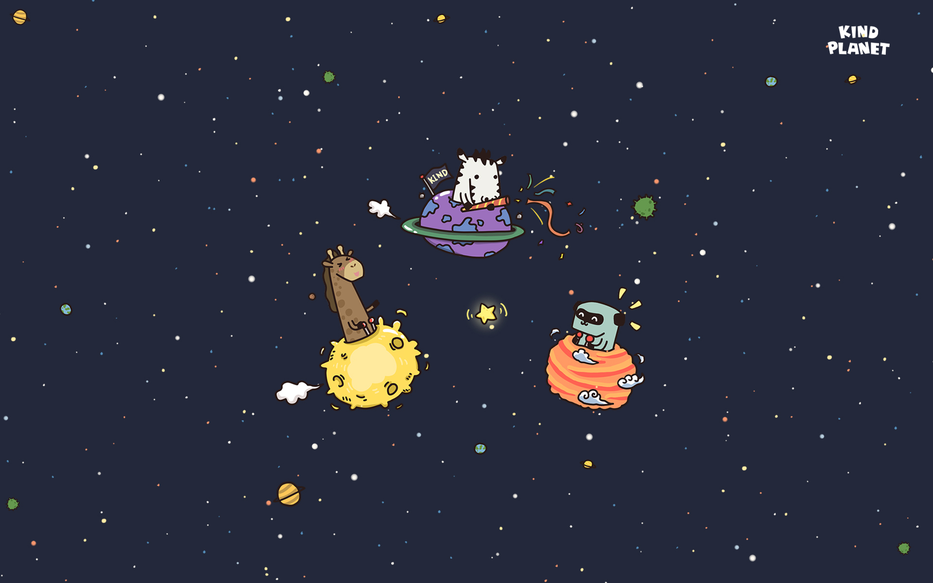 KIND PLANET星球系列卡通图片大全