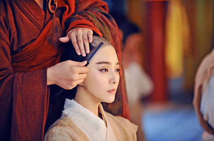《武媚娘》范冰冰光头造型揭秘有图有真相