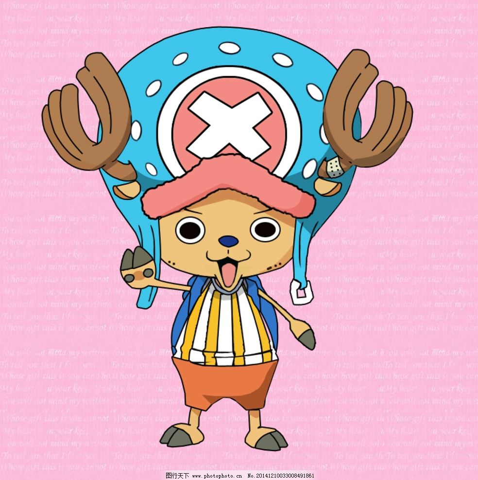 超火动漫海贼王乔巴可爱图片精选