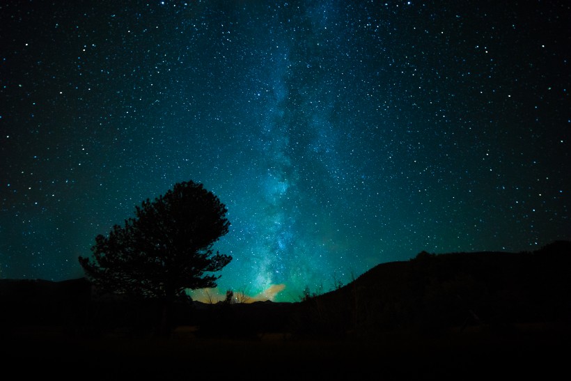 满天星空图片