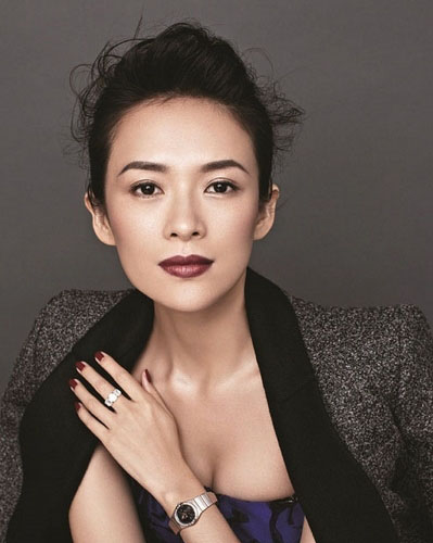 章子怡女神发型图片大放送