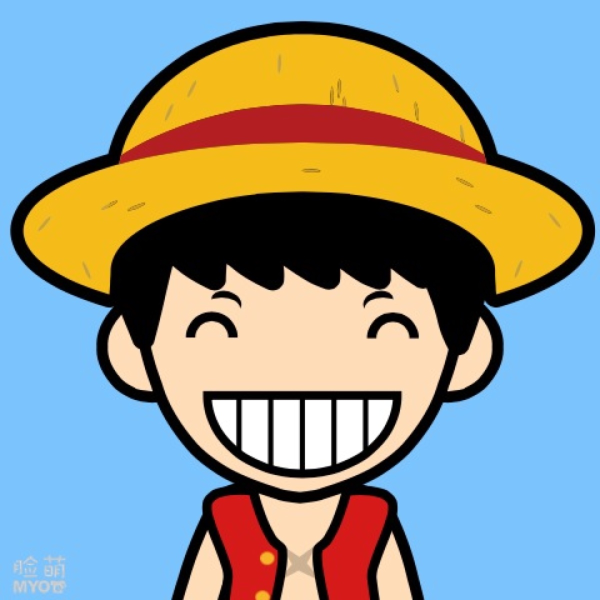 萌萌哒海贼王小路飞图片精选