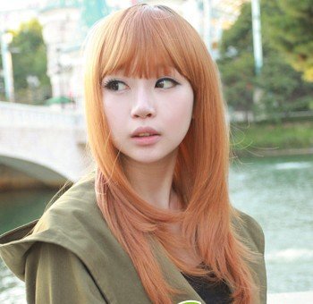 女生最新长直发发型设计图片