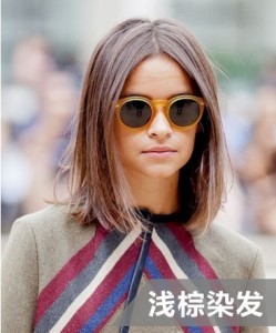 女生直发染什么颜色好看精选图集