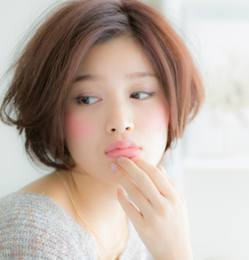 淑女短发发型图片温柔显气质