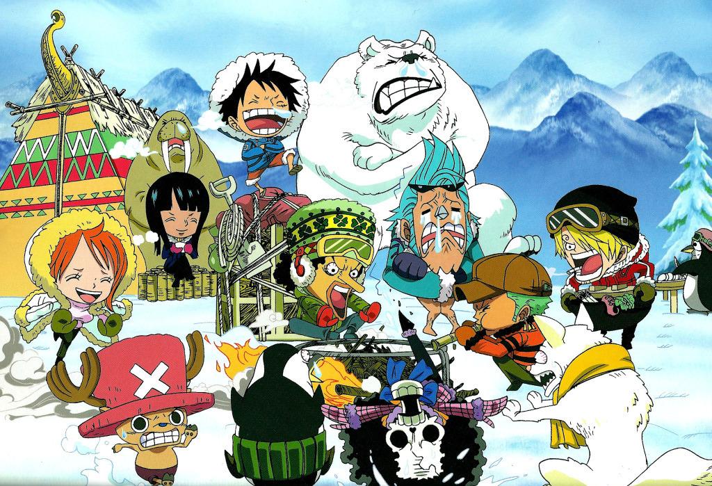 动漫海贼王全员q版高清大图全集