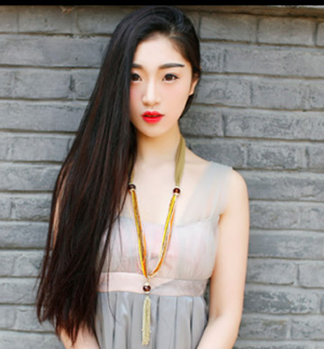 最唯美森女系长直发图片大全