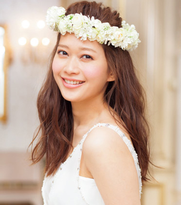 花仙子新娘发型图片大全