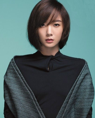 文艺范女星小清新刘海发型图片