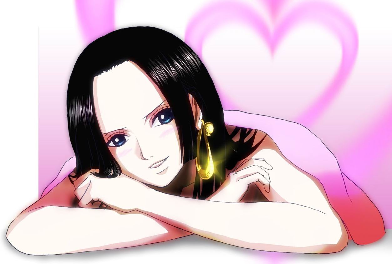 热血动漫海贼王女帝壁纸图片