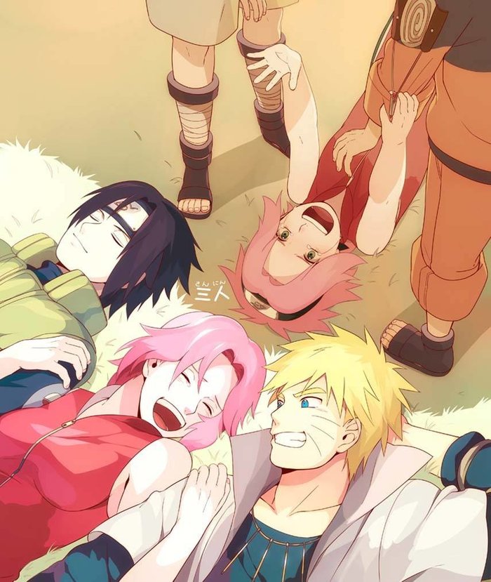 火影忍者高清图片鸣人与佐助