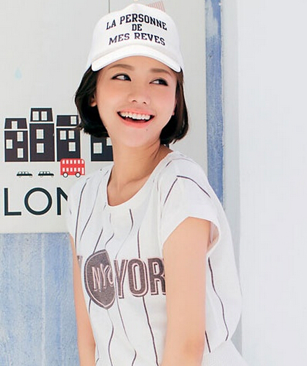 短发女生怎么戴好看图片
