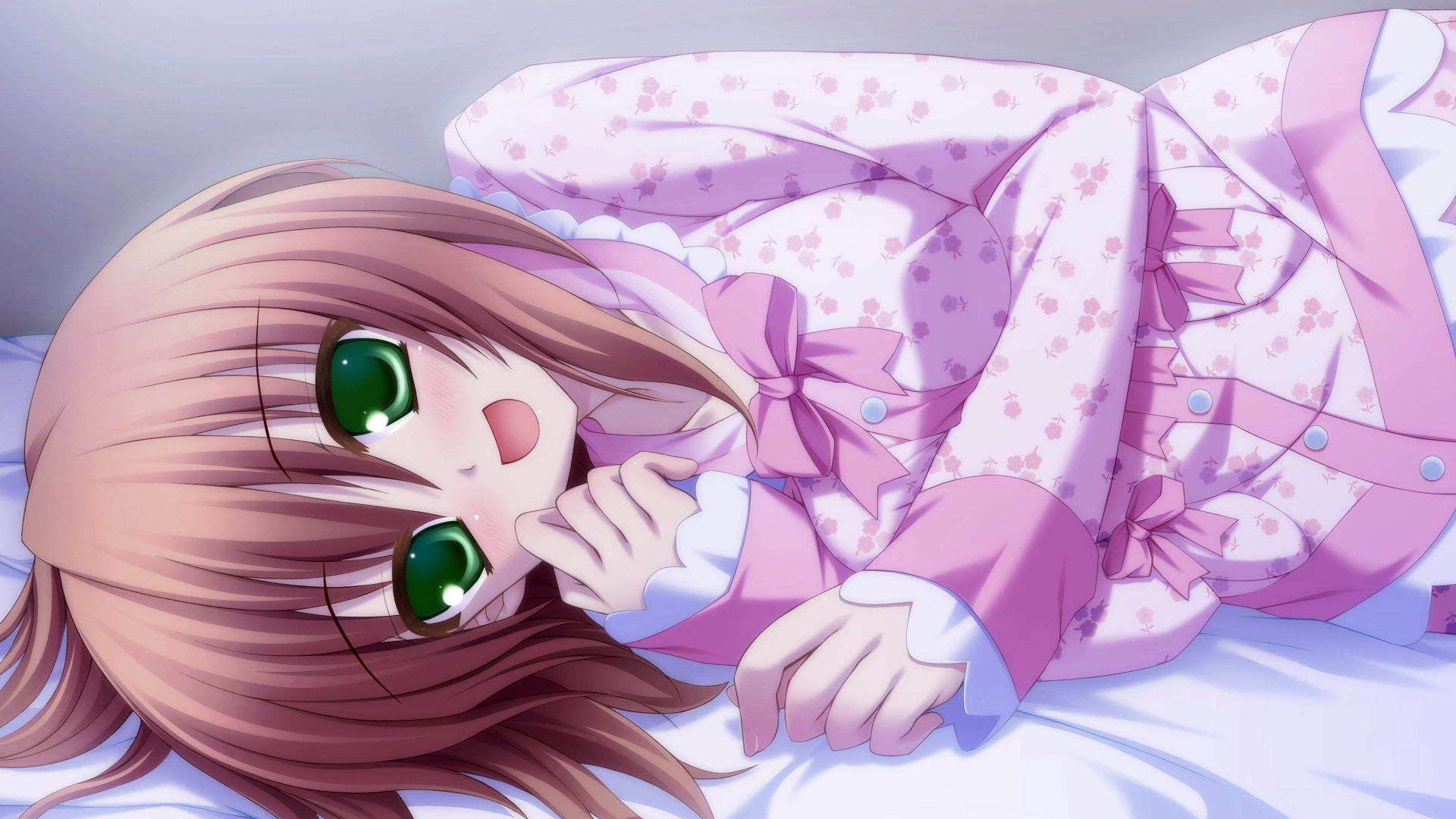 七彩美少女素描高清动漫壁纸