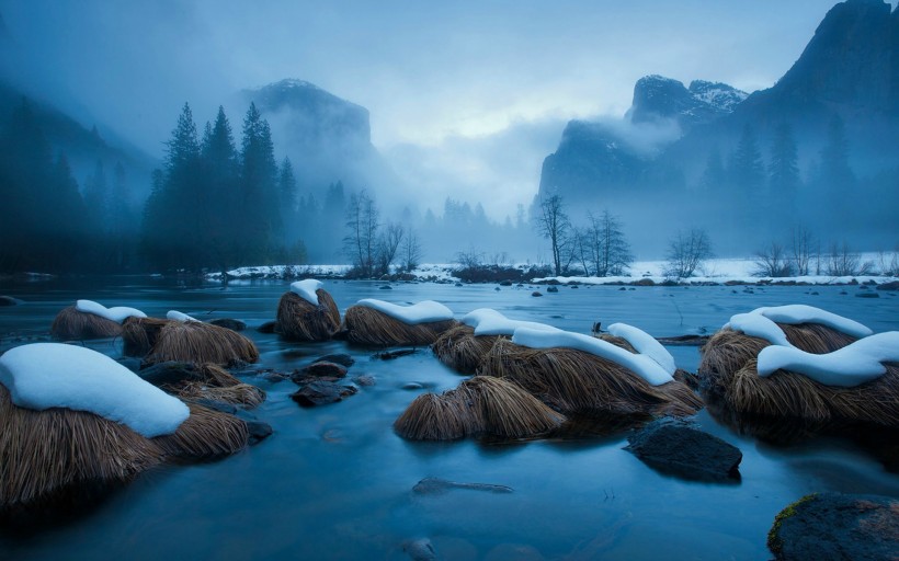冬季秀丽雪景图片唯美合辑
