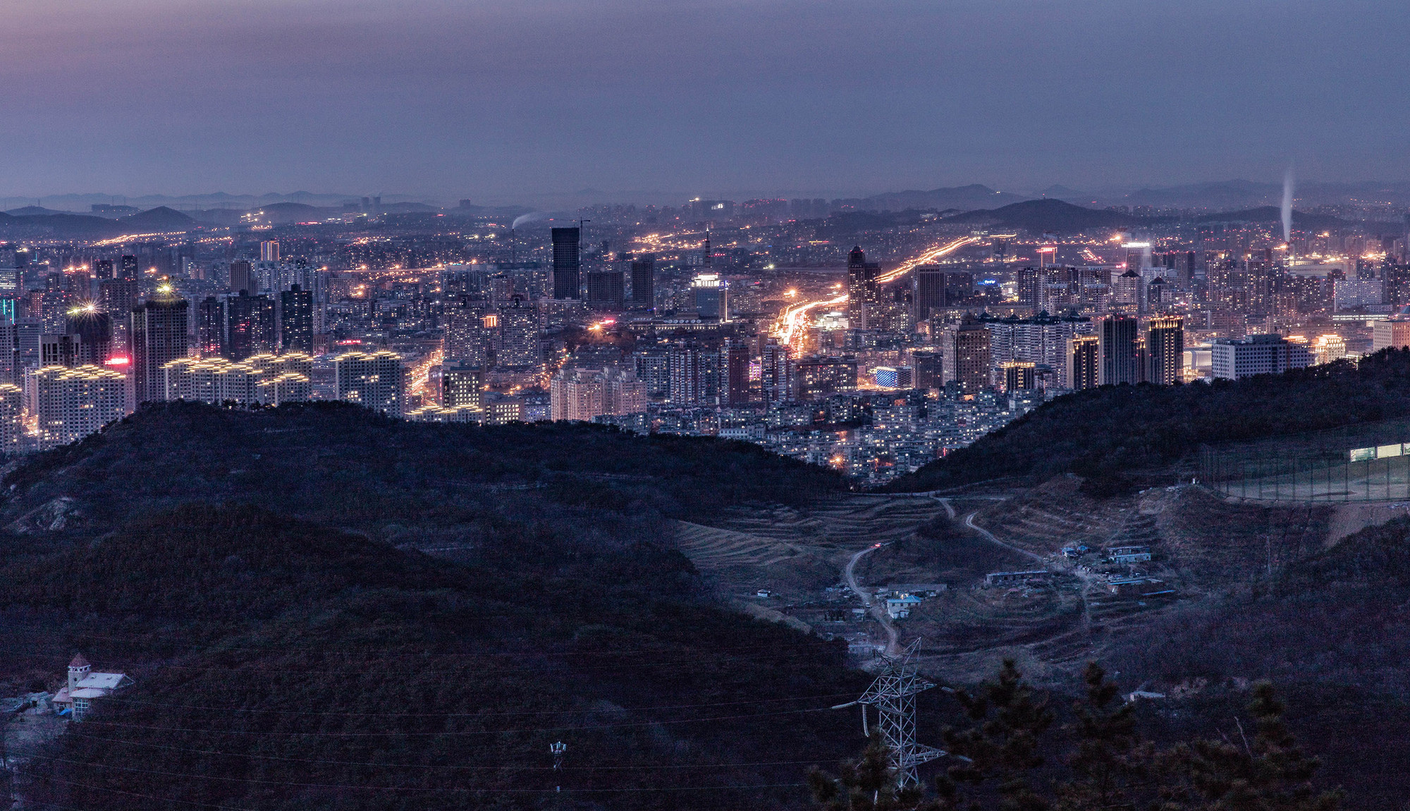 城市夜景图片唯美高清大图