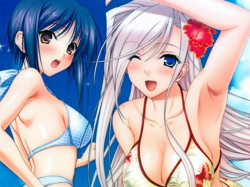 超级好看的性感动漫美女电脑桌面壁纸