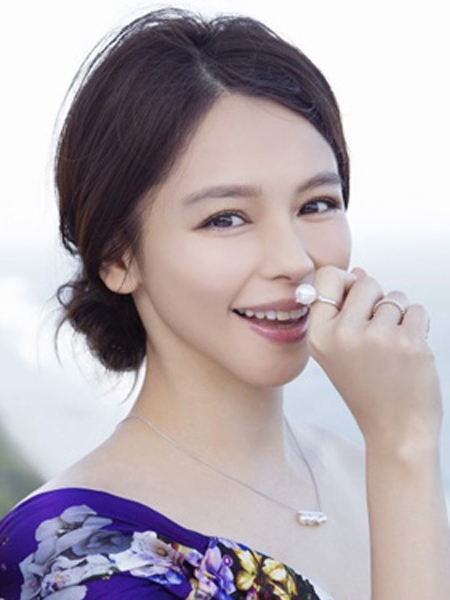 徐若瑄李云峰婚纱照发型唯美浪漫