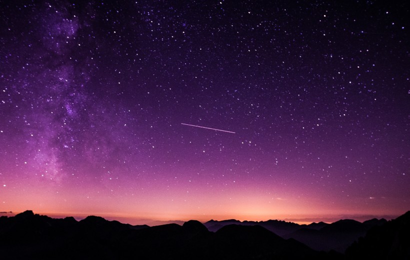 满天星空图片