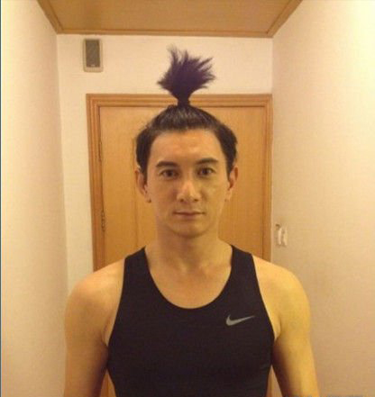 男生扎小辫子发型图片大全