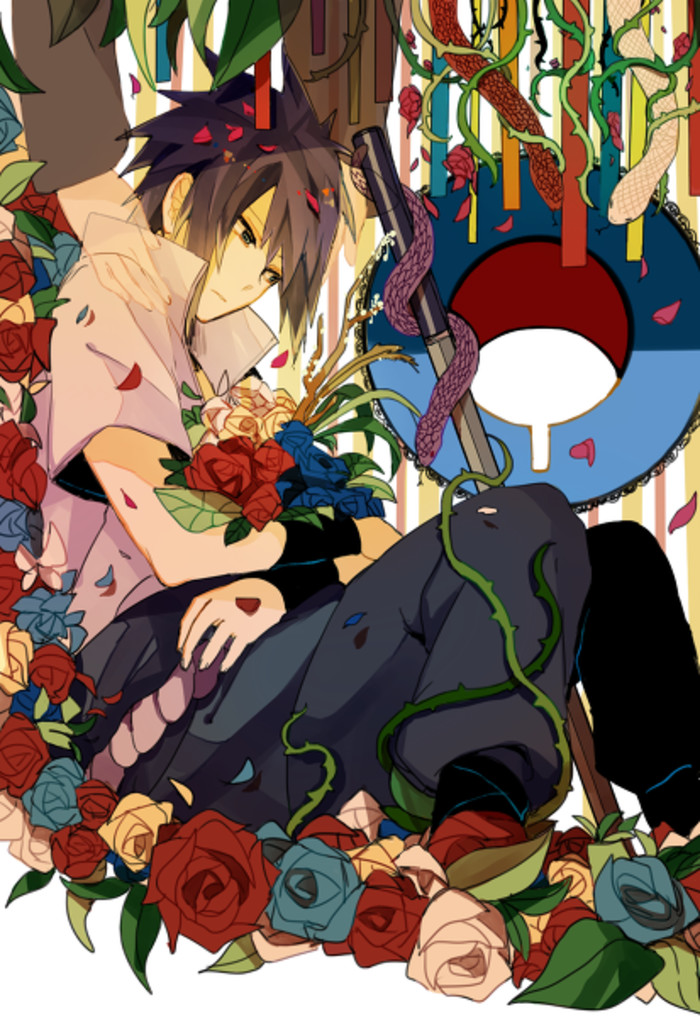 火影忍者动漫佐助图片大全