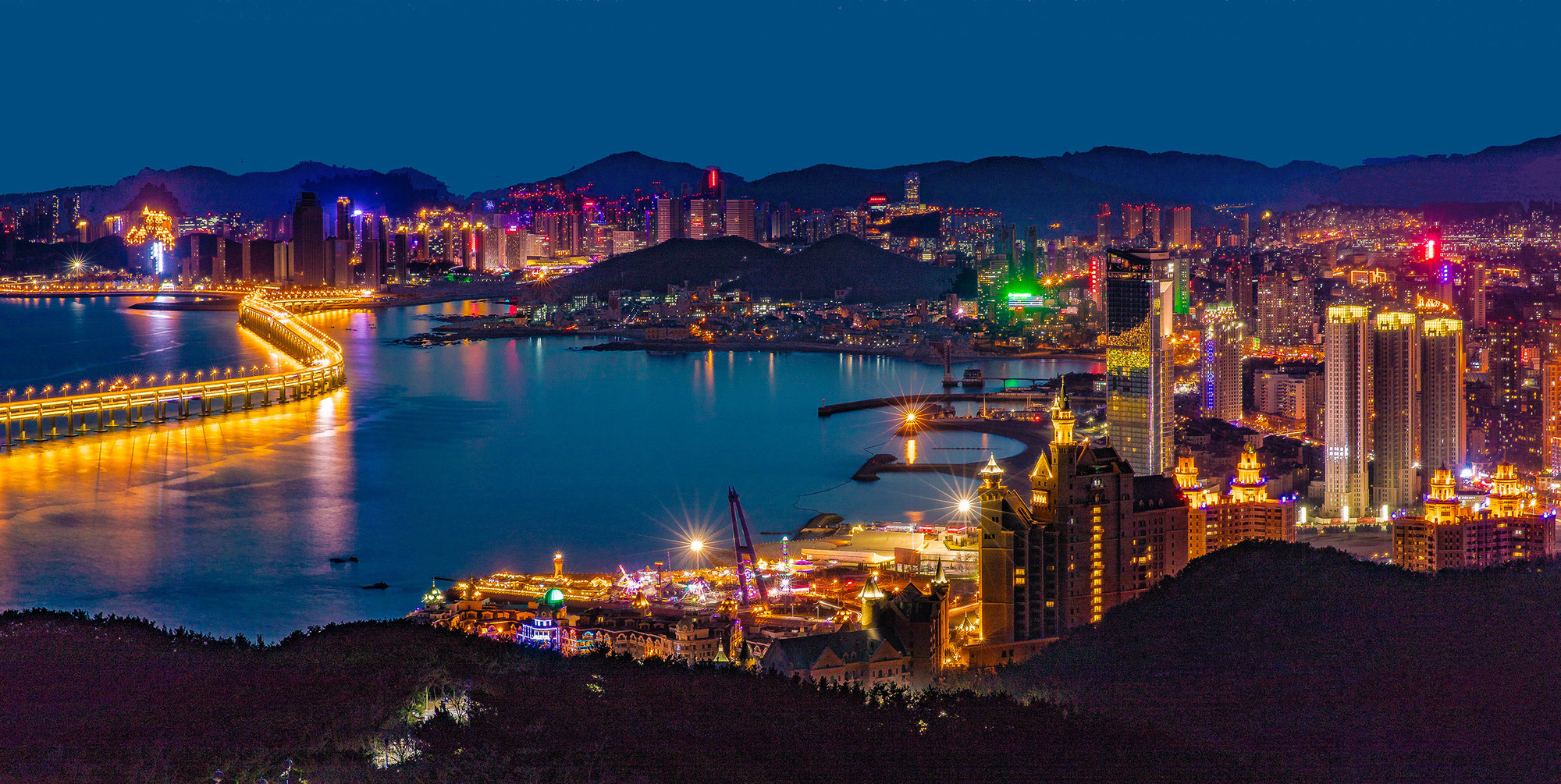 城市夜景图片唯美高清大图