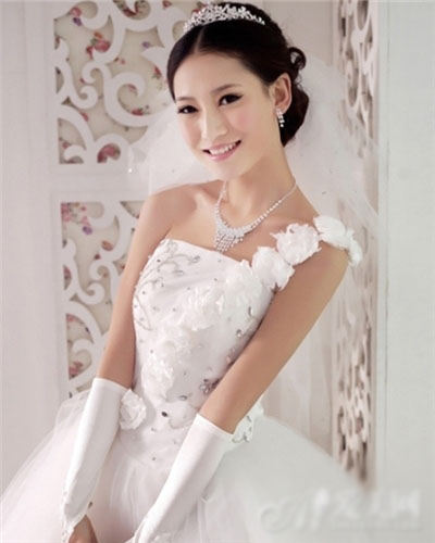 甜美新娘发型设计图片大全