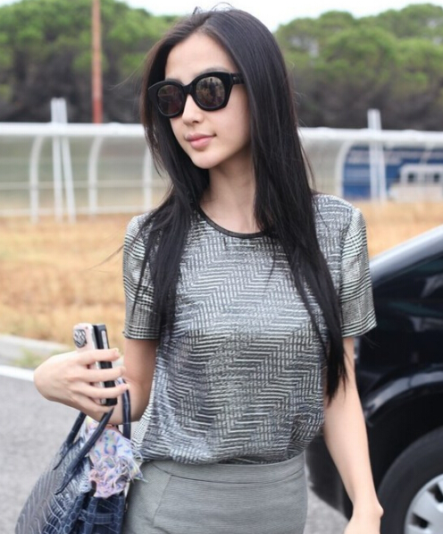直发女星谁最美看anglebaby杨幂刘亦菲