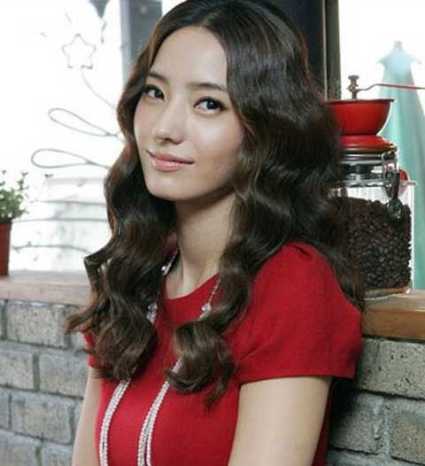 韩式女生水波纹烫发图片精选合辑