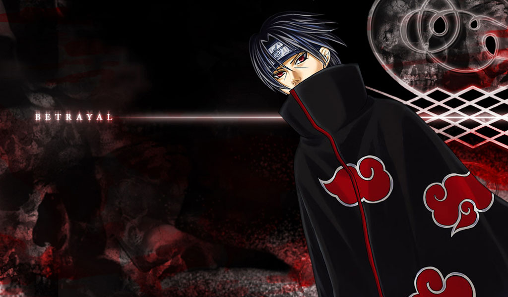 火影忍者宇智波鼬素描图片精选