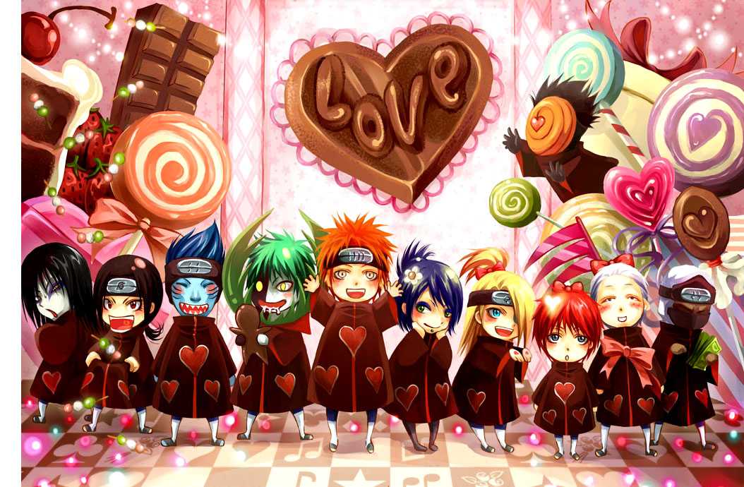 精美火影忍者晓组织成员图片