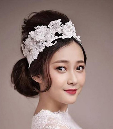 最新韩式新娘发型图片大全