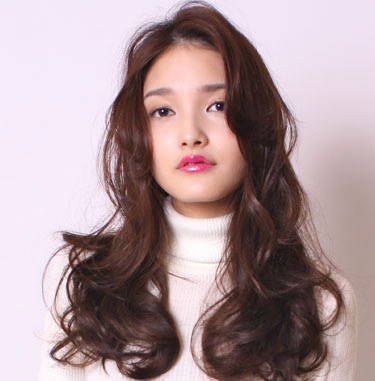 女生中分适合什么脸型图片大全